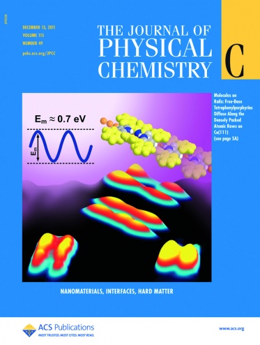 Cover Journal of Physical Chemistry